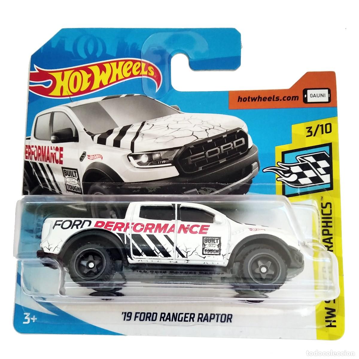 Voitures miniatures Hot Wheels: 19 Ford Ranger Raptor Performance White HW SPEED GRAPHICS 2020-Hot Wheels