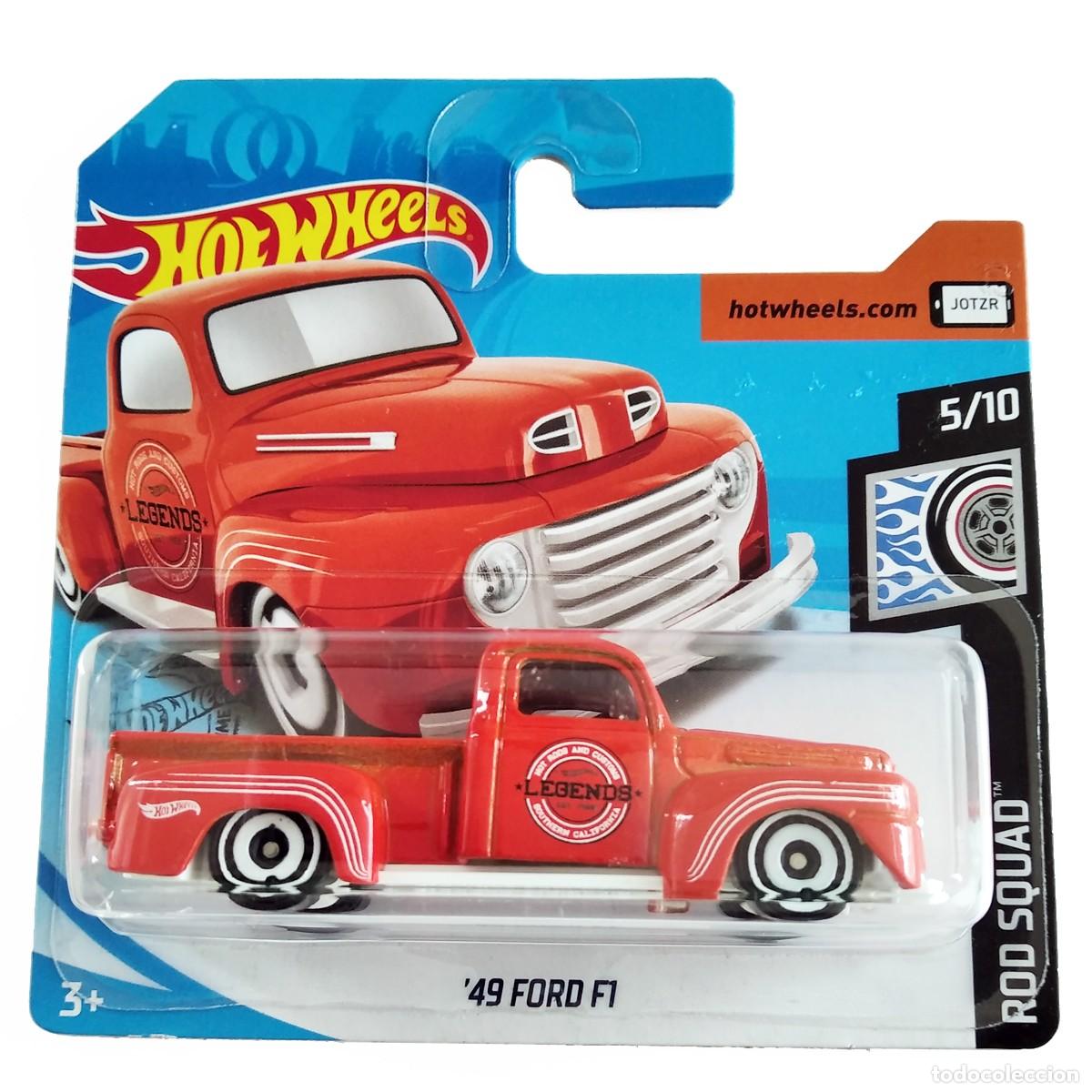 Modellautos Hot Wheels: 49 Ford F1 Orange ROD SQUAD 2020-Hot Wheels