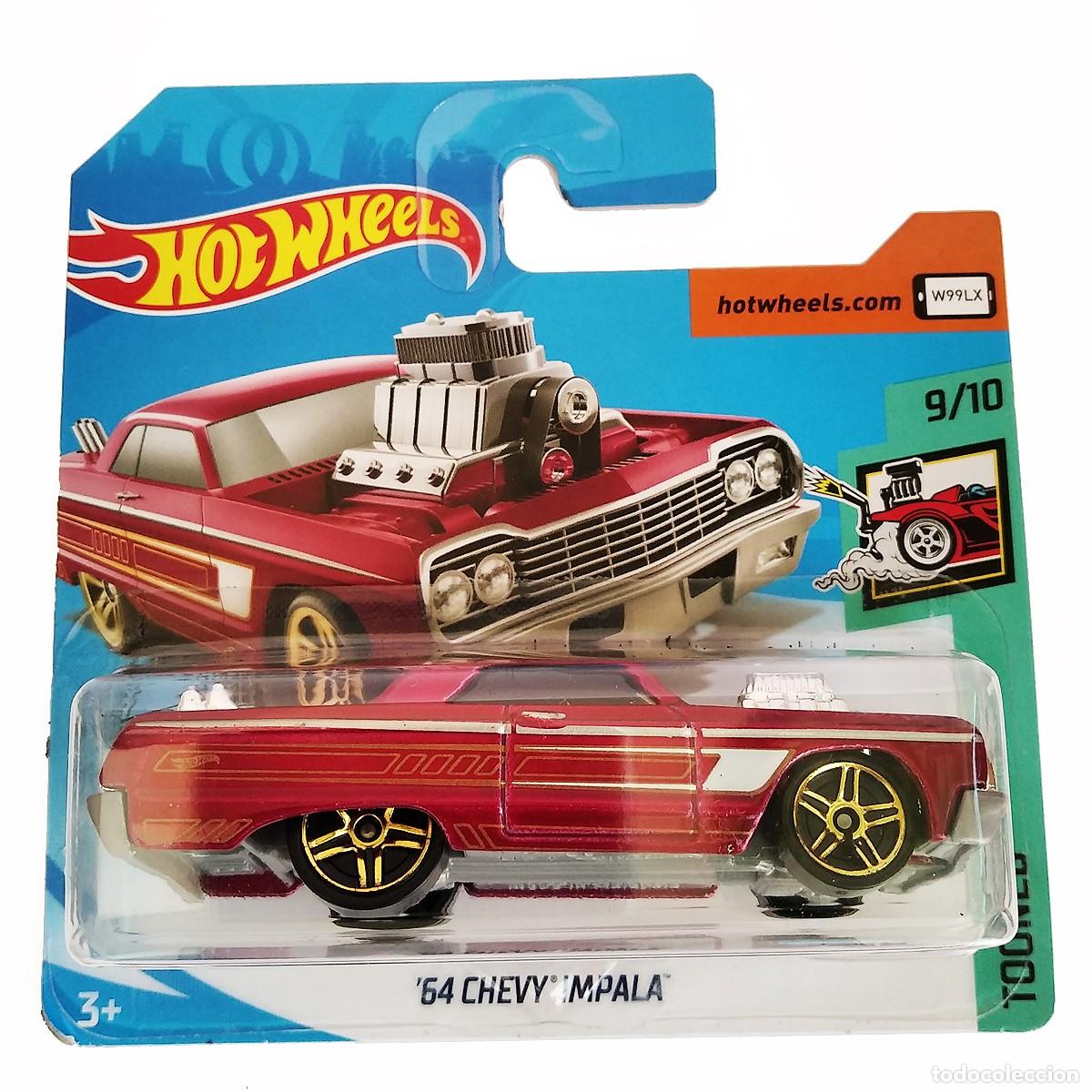 Model cars Hot Wheels: 64 Chevy Impala TOONED 2020-Hot Wheels
