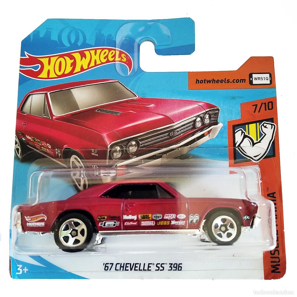 Model cars Hot Wheels: 67 Chevelle SS 396 Garnet MUSCLE MANIA 2019-Hot Wheels