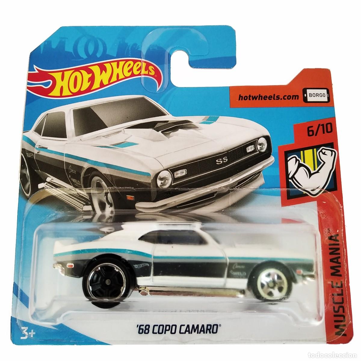 Model cars Hot Wheels: 68 Copo Camaro White MUSCLE MANIA 2019-Hot Wheels