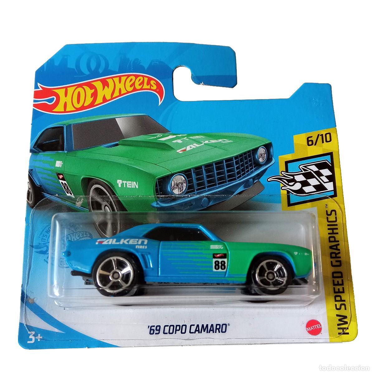 Model cars Hot Wheels: 69 Copo Camaro Falken HW SPEED GRAPHICS 2021-Hot Wheels