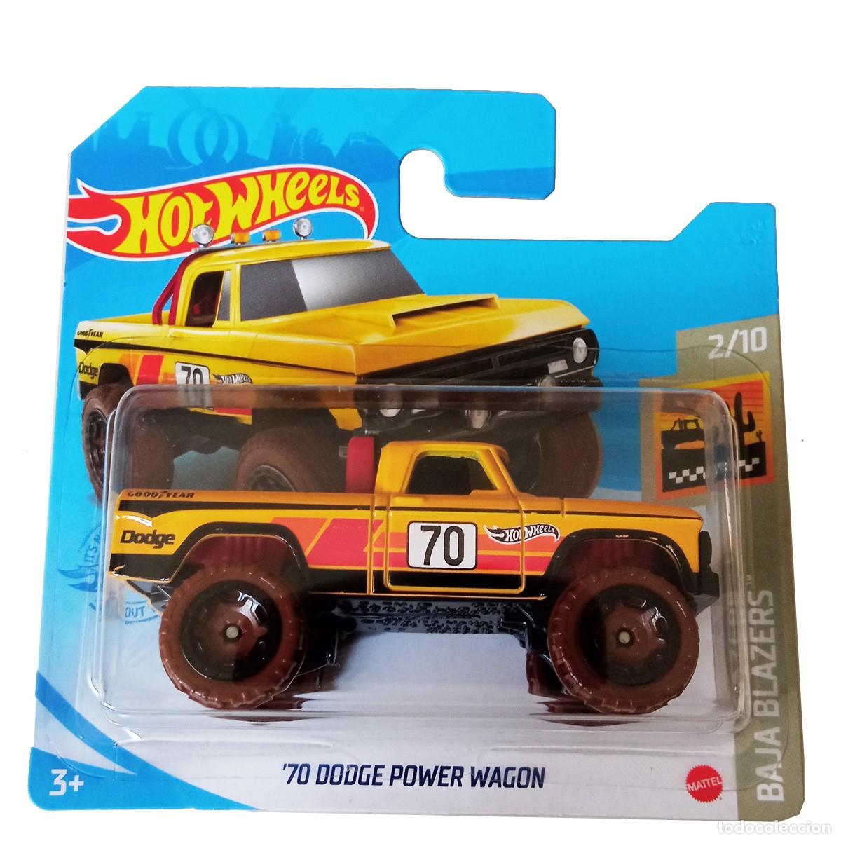 Modellautos Hot Wheels: 70 Dodge Power Wagon Yellow BAJA BLAZERS 2021-Hot Wheels
