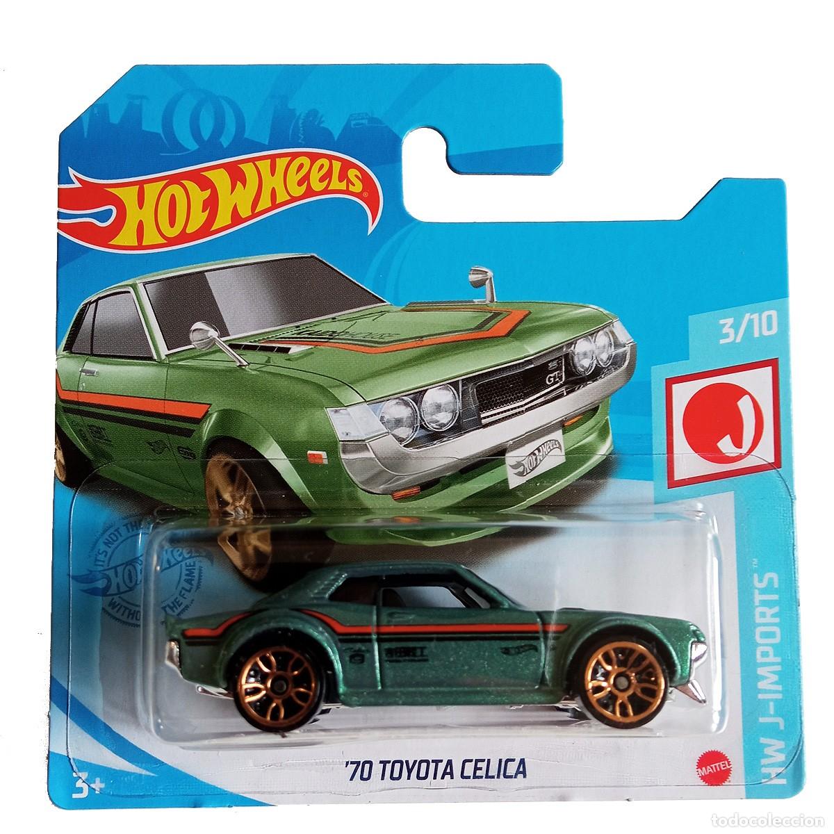 Modellautos Hot Wheels: 70 Toyota Celica Green HW J-IMPORTS 2021-Hot Wheels