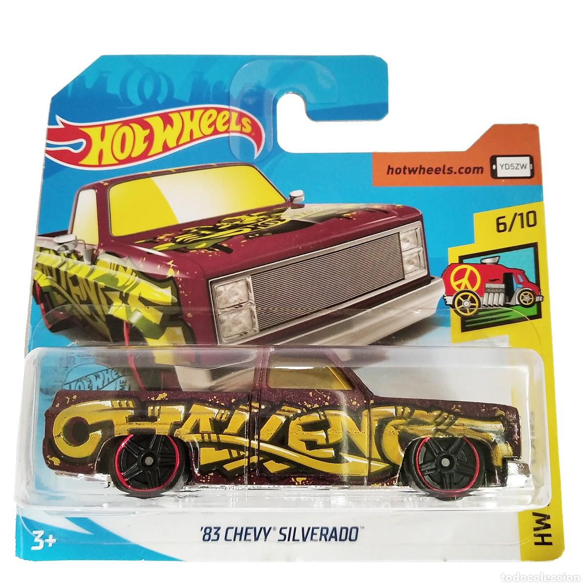Modellautos Hot Wheels: 83 Chevy Silverado Garnet HW ART CARS 2019-Hot Wheels