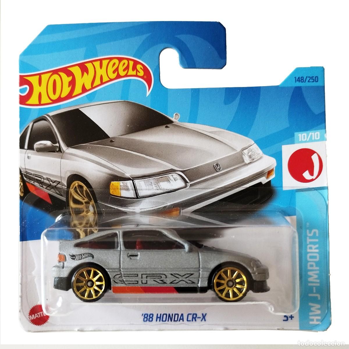 Modellautos Hot Wheels: 88 Honda CR-X Silver HW J-IMPORTS 2023-Hot Wheels
