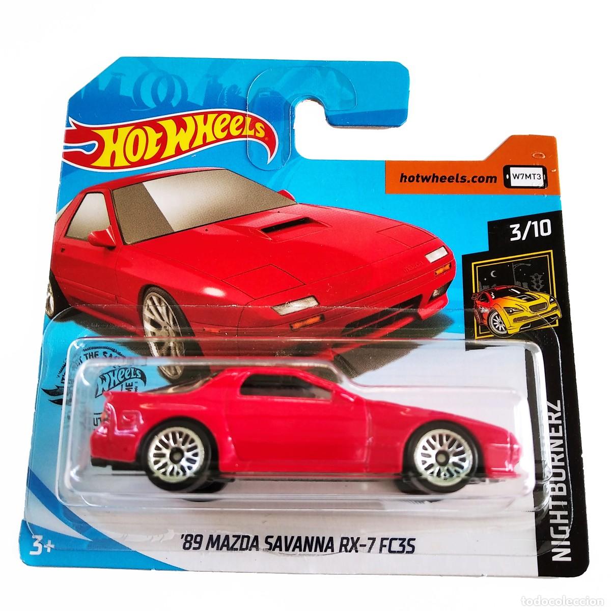 Modellautos Hot Wheels: 89 Mazda Savanna RX-7 FC3S Red NIGHTBURNERZ 2020-Hot Wheels