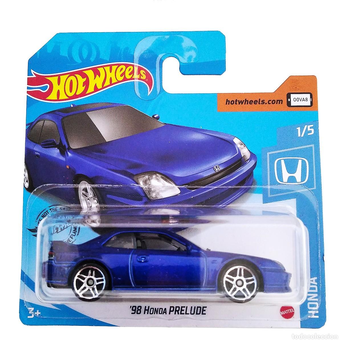 Auto in scala Hot Wheels: 98 Honda Prelude Navy HONDA 2020-Hot Wheels
