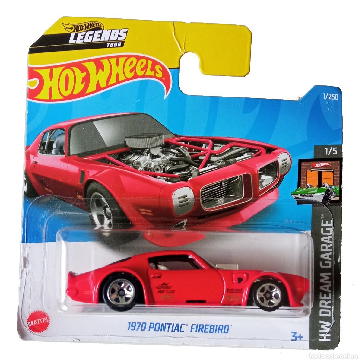 Coches a escala Hot Wheels: 1970 Pontiac Firebird Legends Red HW DREAM GARAGE 2022-Hot Wheels