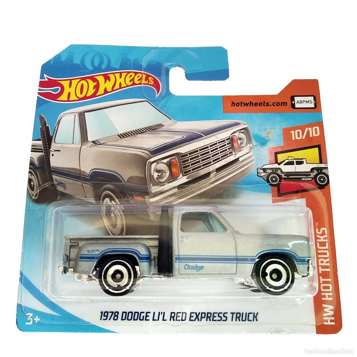 Auto in scala Hot Wheels: 1978 Dodge Lil Red Express Truck Silver HW HOT TRUCKS 2019-Hot Wheels