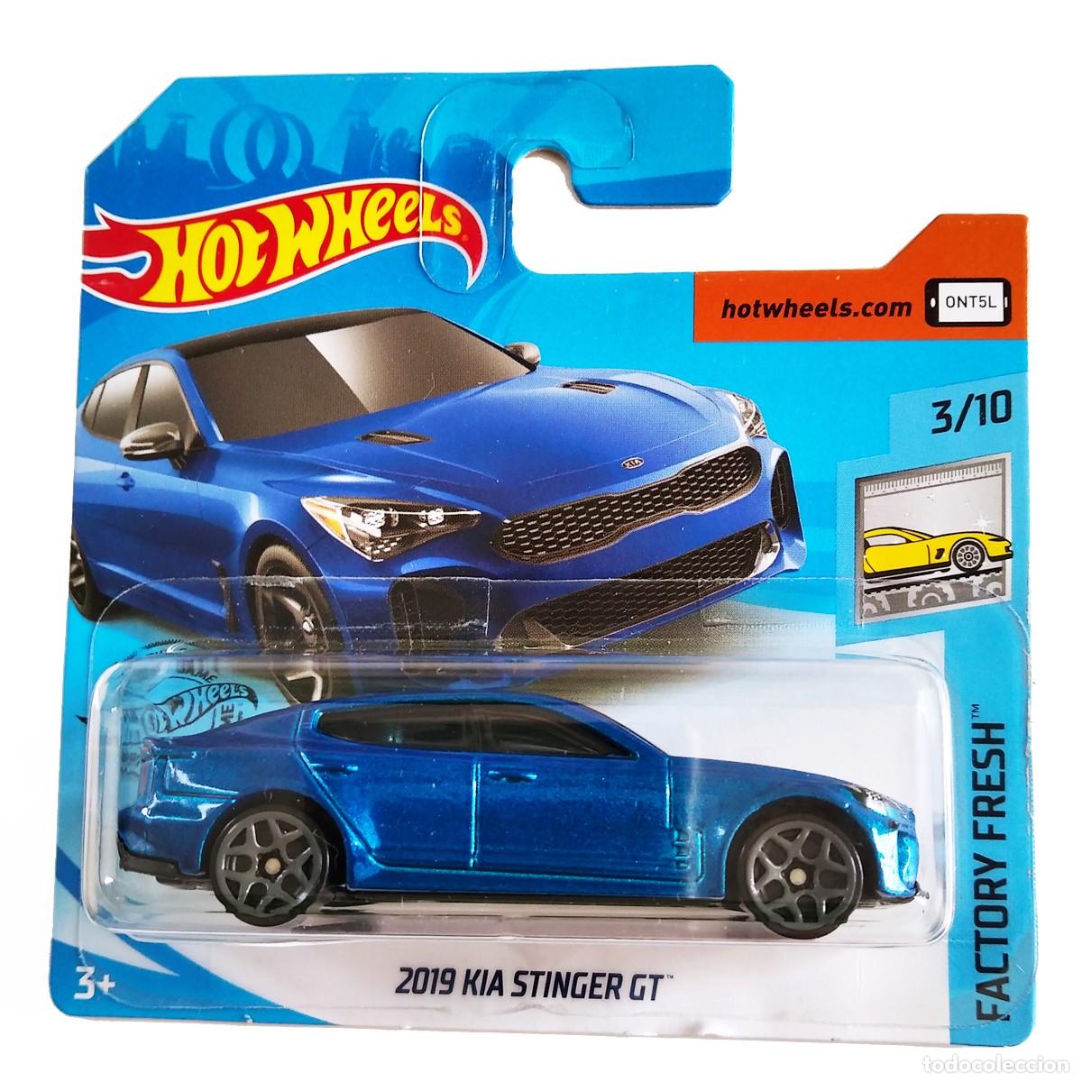 Coches a escala Hot Wheels: 2019 Kia Stinger Metallic Blue FACTORY FRESH 2020-Hot Wheels
