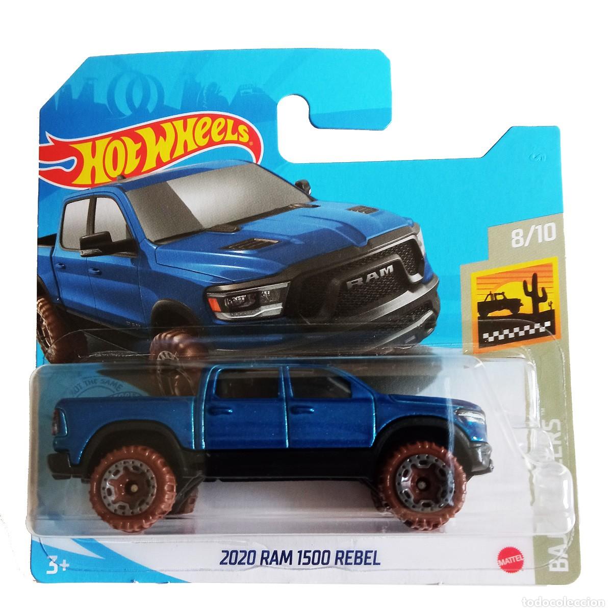 Auto in scala Hot Wheels: 2020 RAM 1500 Rebel Blue BAJA BLAZERS 2021-Hot Wheels