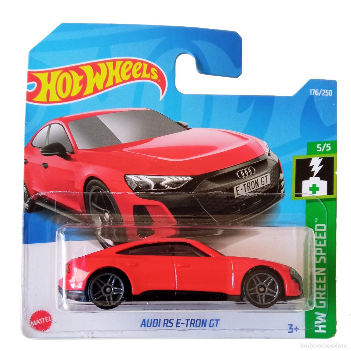 Auto in scala Hot Wheels: Audi RS E-Tron GT Red HW GREEN SPEED 2022-Hot Wheels