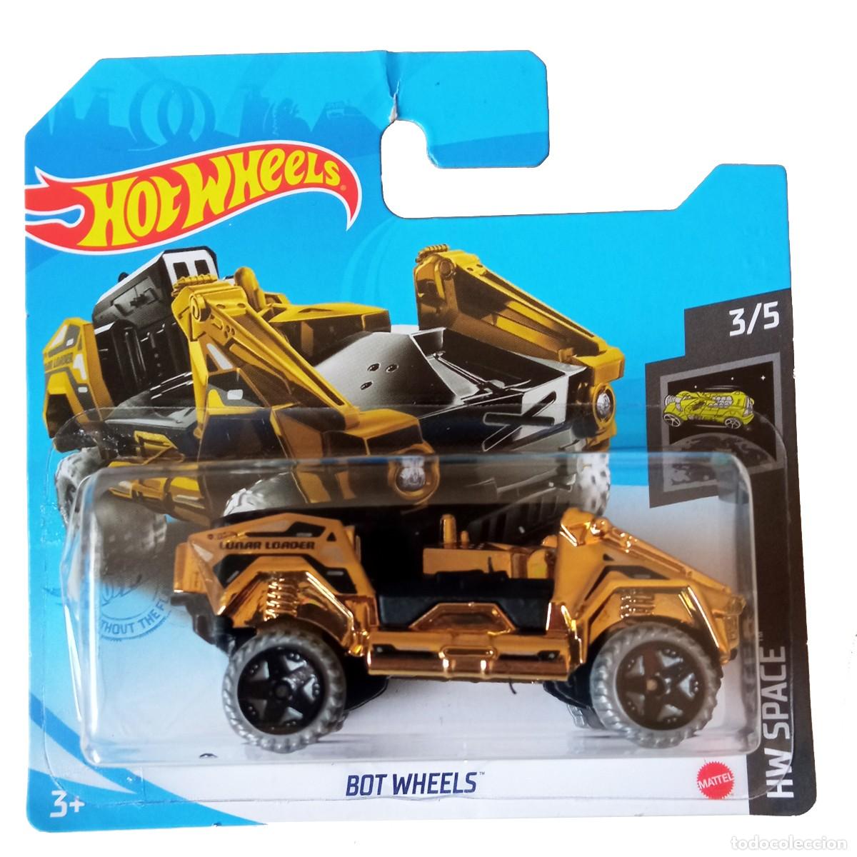 Coches a escala Hot Wheels: Bot Wheels Gold HW SPACE 2021-Hot Wheels
