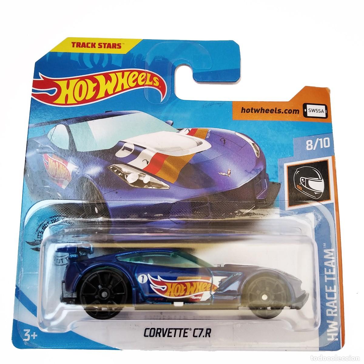 Modellautos Hot Wheels: Corvette C7R HW RACE TEAM 2019-Hot Wheels