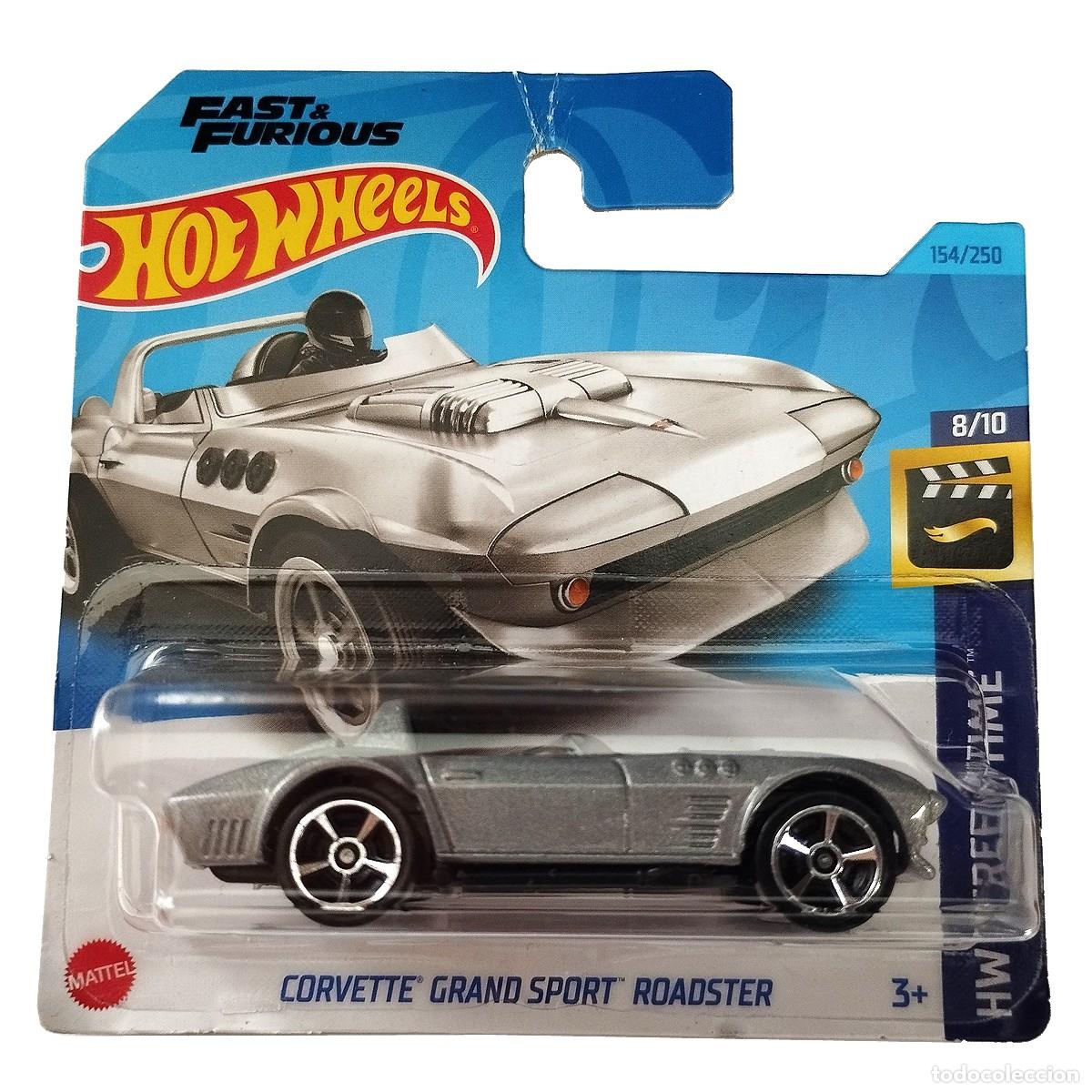 Modellautos Hot Wheels: Corvette Grand Sport Roadster Silver Fast and Furious HW SCREEN TIME 2023-Hot Wheels
