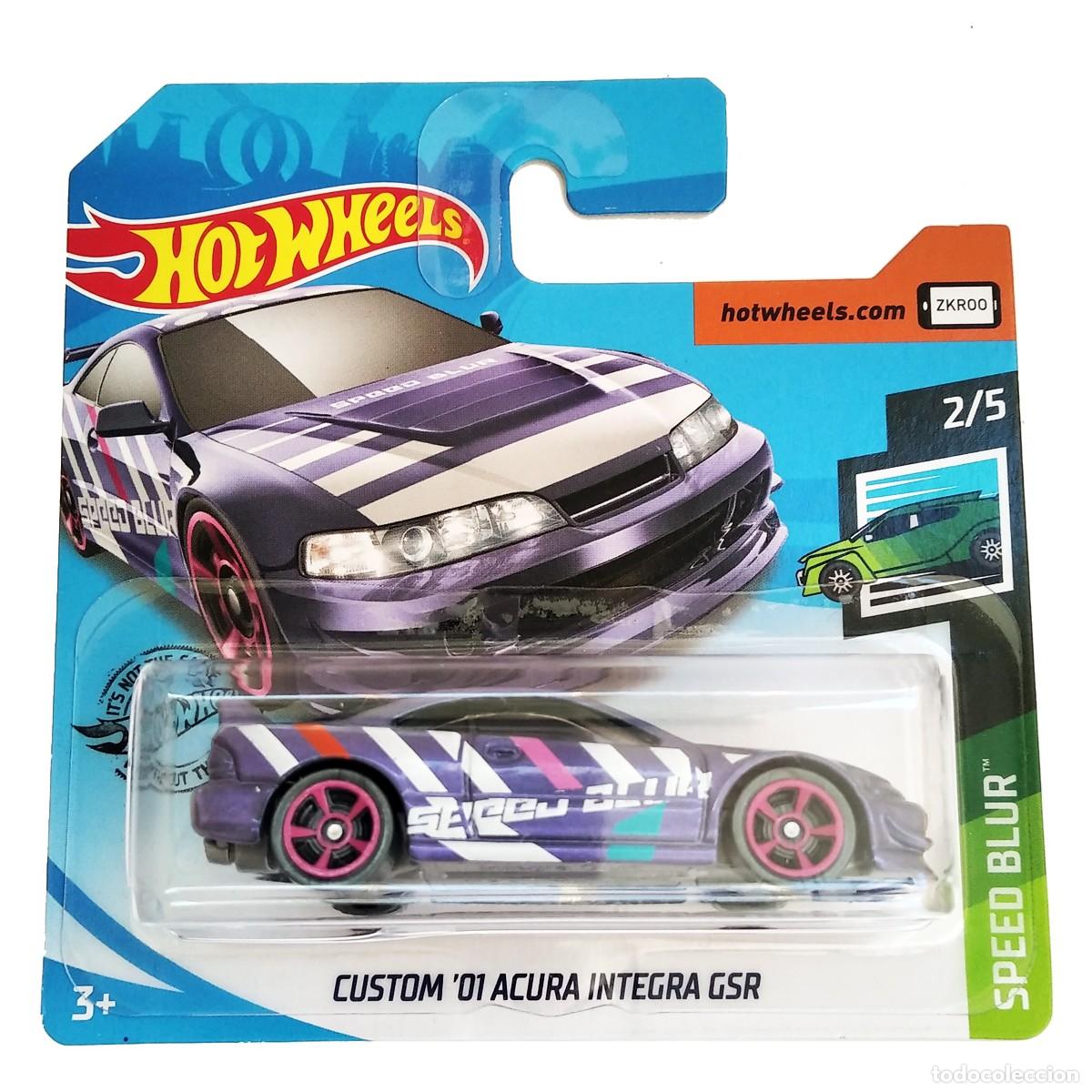 Modellautos Hot Wheels: Custom 01 Acura Integra GSR Purple SPEED BLUR 2020-Hot Wheels