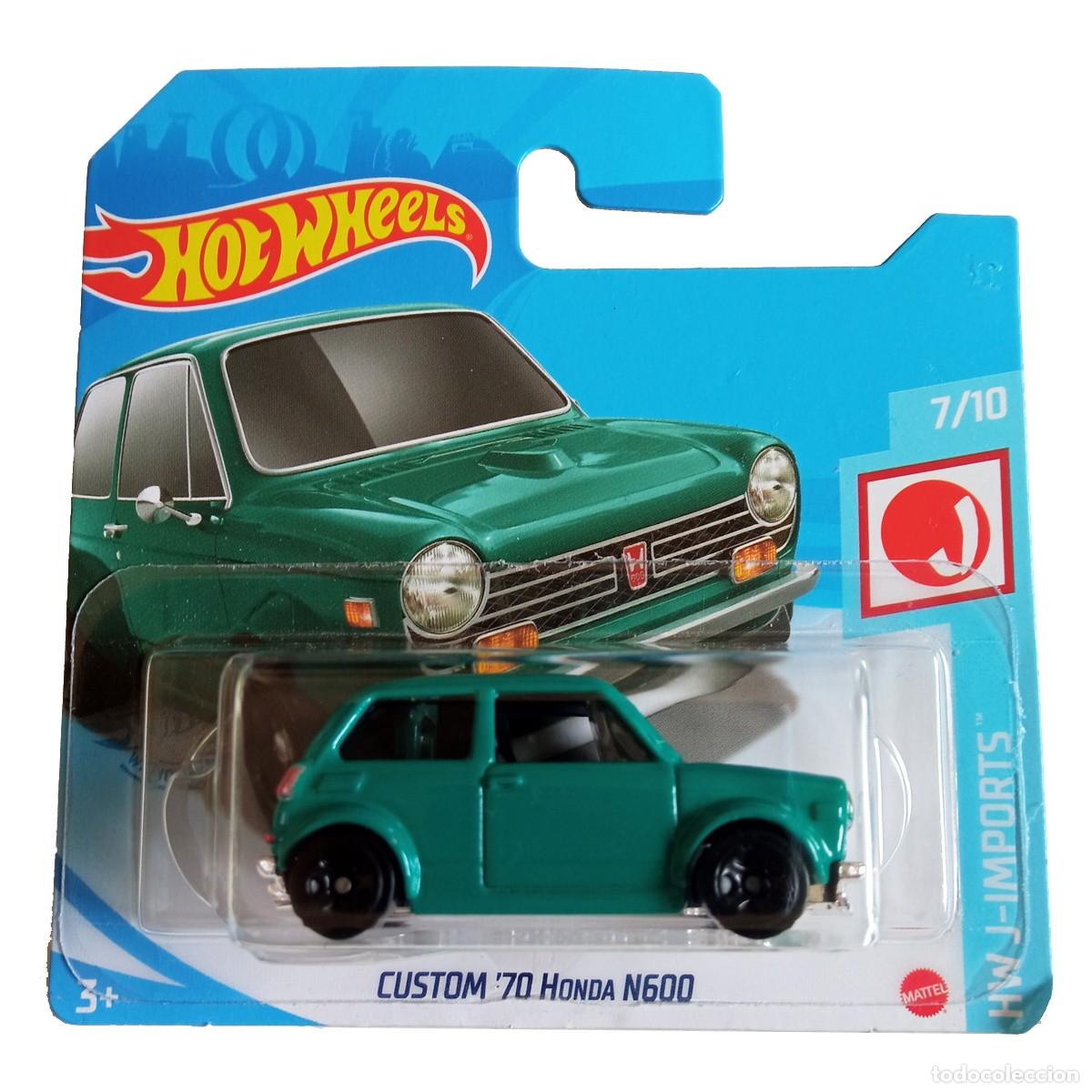 Modellautos Hot Wheels: Custom 70 Honda N600 TurquoiseHW J-IMPORTS 2021-Hot Wheels