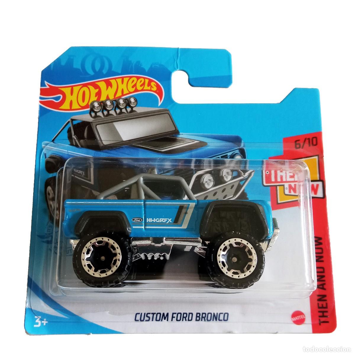 Modellautos Hot Wheels: Custom Ford Bronco Blue THEN AND NOW 2021-Hot Wheels