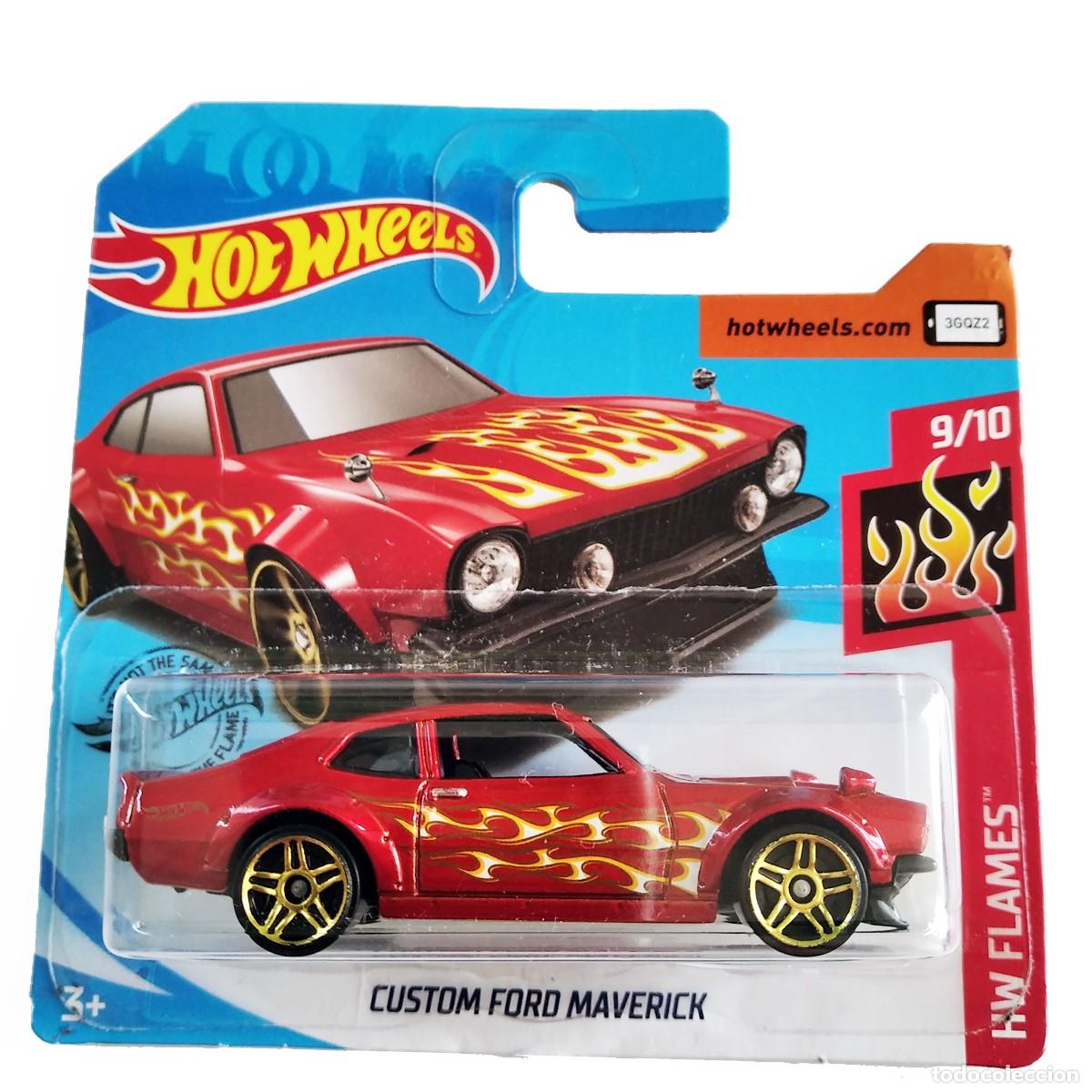 Modellautos Hot Wheels: Custom Ford Maverick Garnet HW FLAMES 2020-Hot Wheels