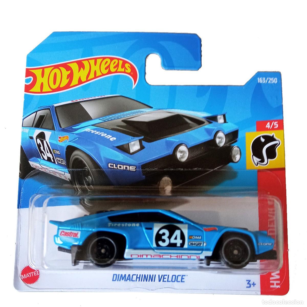 Modellautos Hot Wheels: Dimachinni Veloce Blue HW DAREDEVILS 2022-Hot Wheels