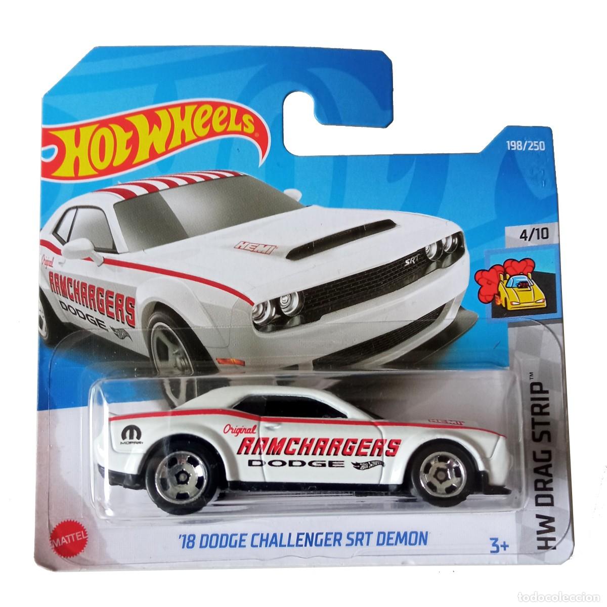 Modellautos Hot Wheels: Dodge Challenger SRT Demon White HW DRAG STRIP 2022-Hot Wheels