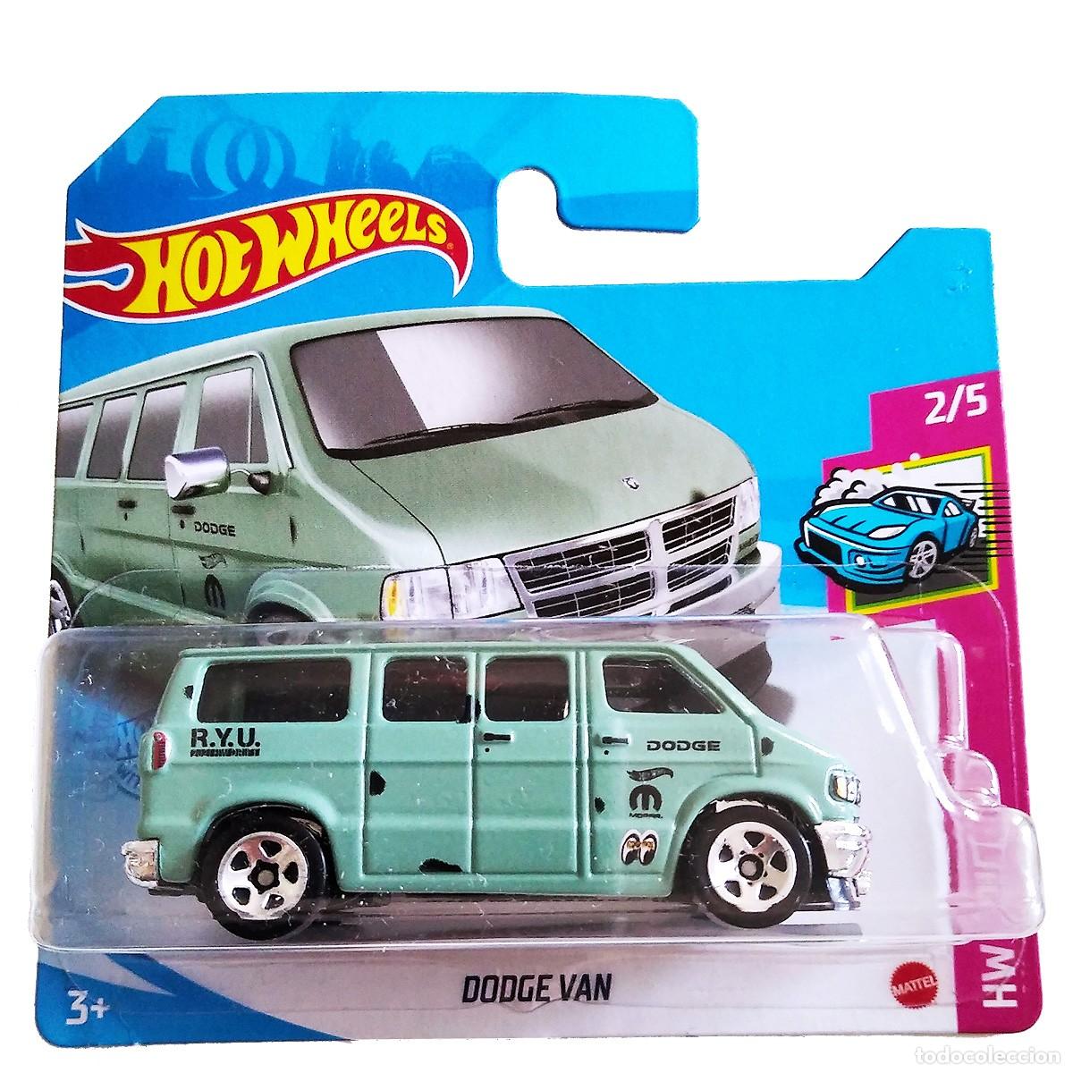 Modellautos Hot Wheels: Dodge Van Green HW DRIFT 2021-Hot Wheels