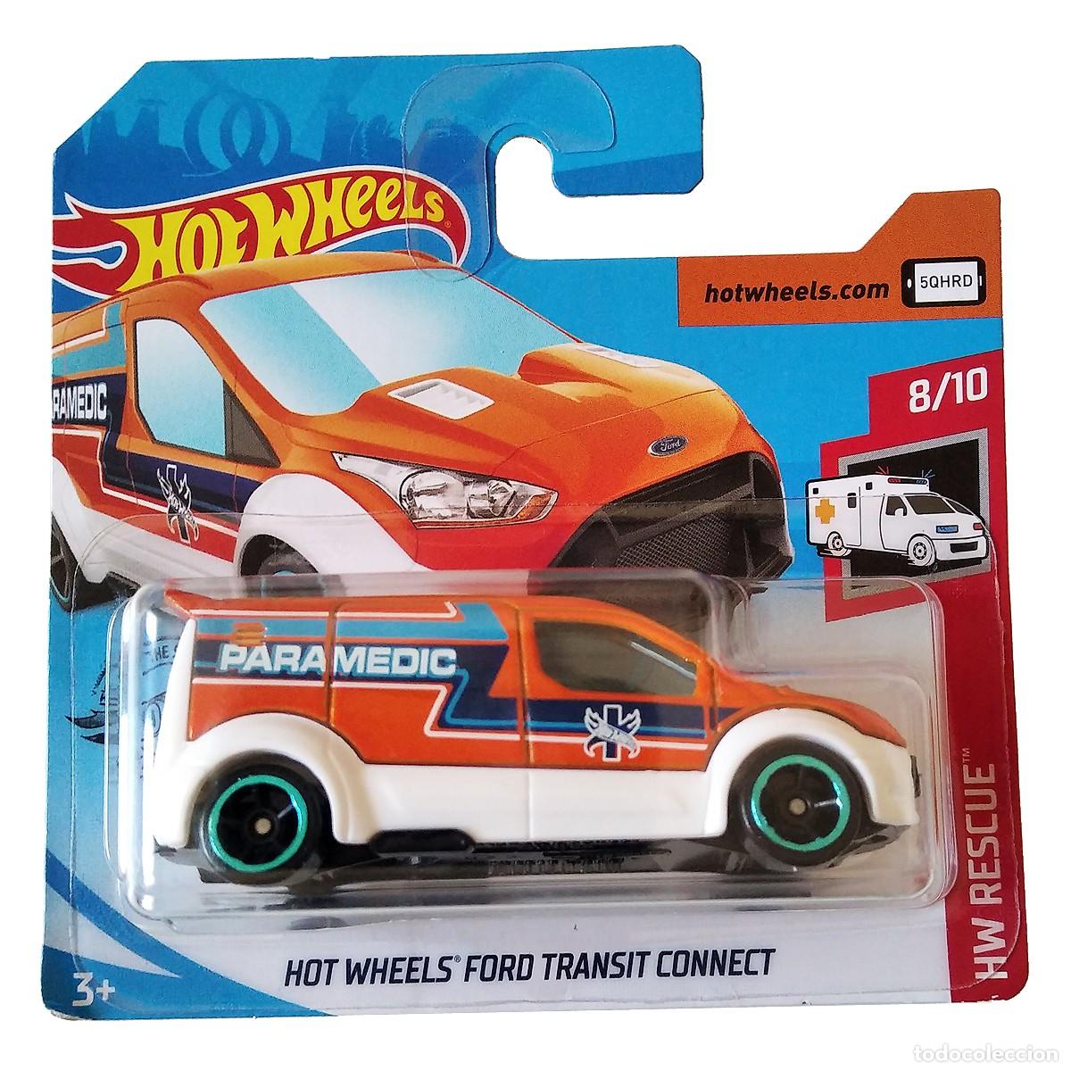 Modellautos Hot Wheels: Hot Wheels Ford Transit Connect HW RESCUE 2020-Hot Wheels