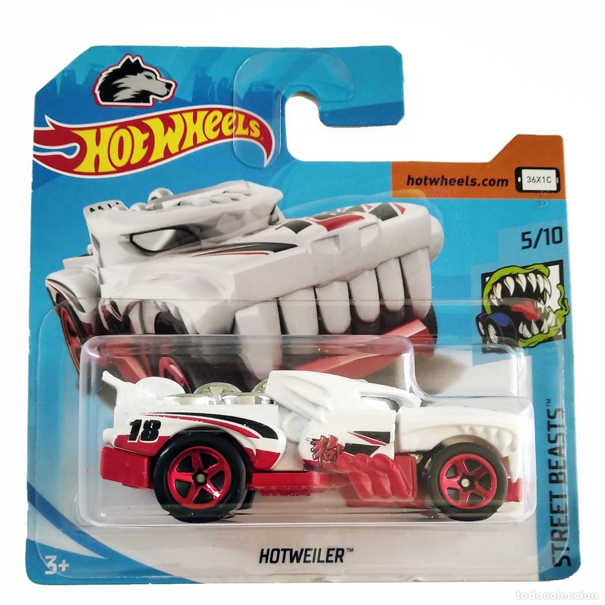 Modellautos Hot Wheels: Hotweiler White STREET BEASTS 2018-Hot Wheels