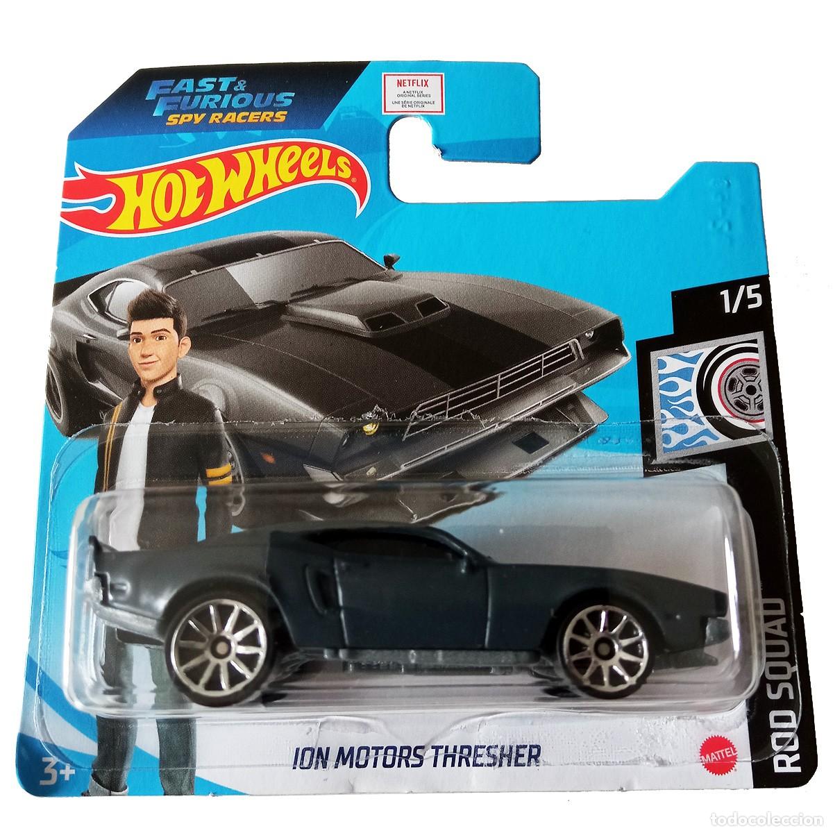Modellautos Hot Wheels: Ion Motors Thresher Grey ROD SQUAD 2021-Hot Wheels