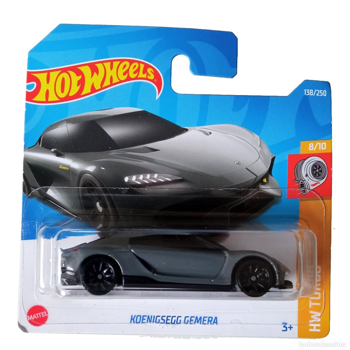 Modellautos Hot Wheels: Koenigsegg Gemera Grey HW TURBO 2022-Hot Wheels