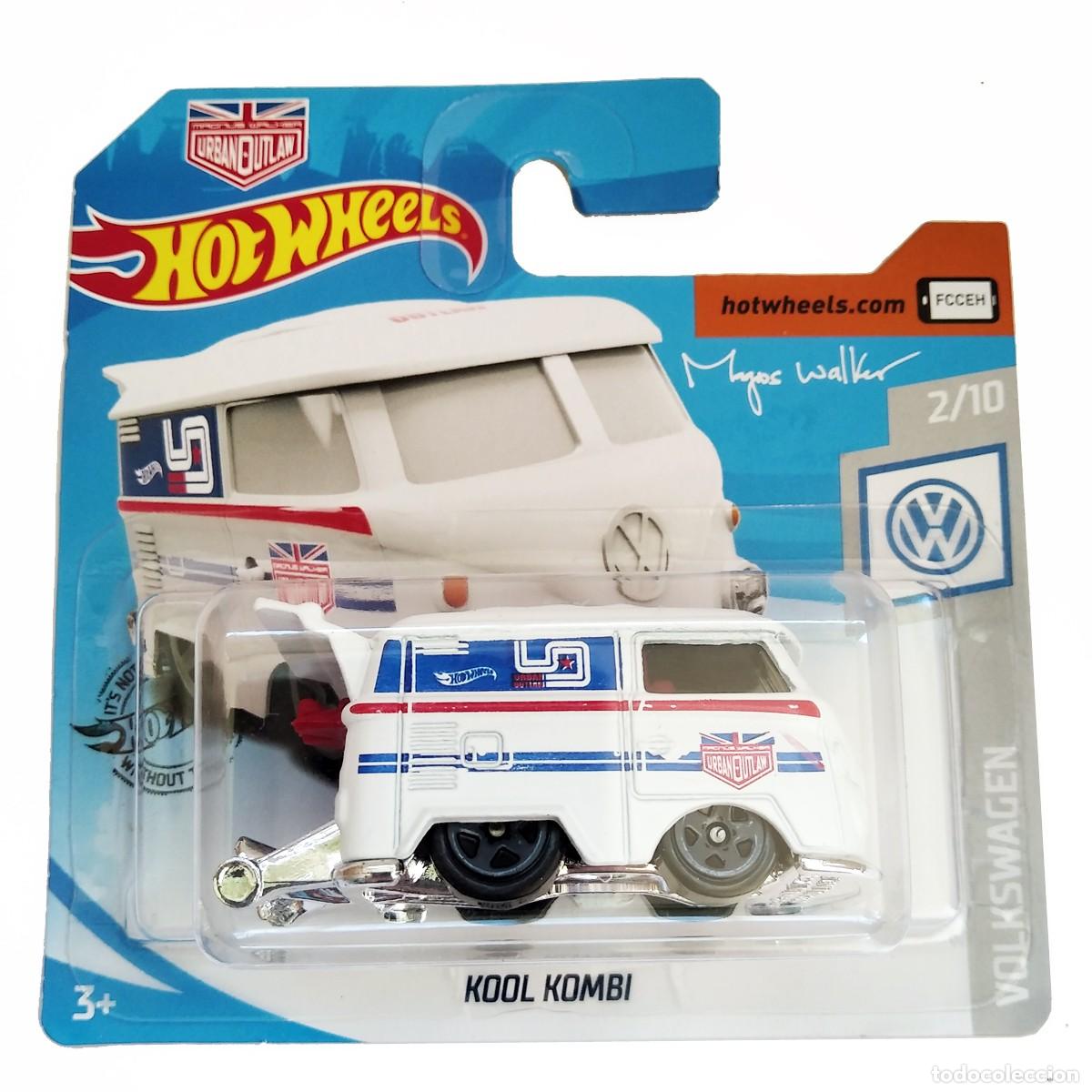 Carros em escala Hot Wheels: Kool Kombi White VOLKSWAGEN 2019-Hot Wheels