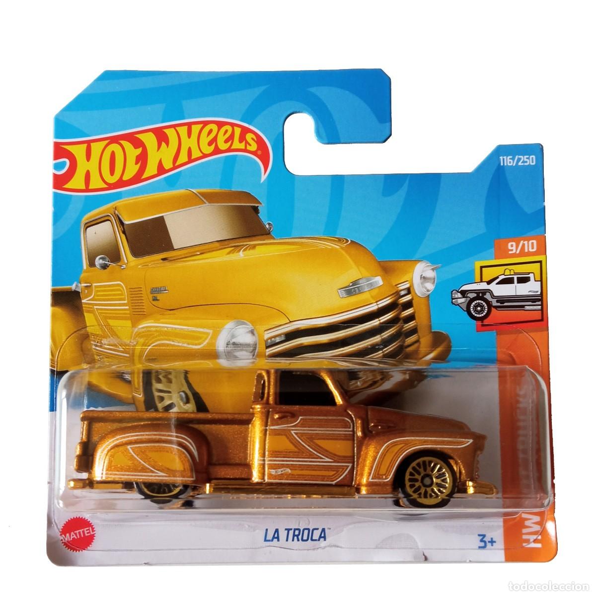 Coches a escala Hot Wheels: La Troca Gold HW HOT TRUCKS 2022-Hot Wheels