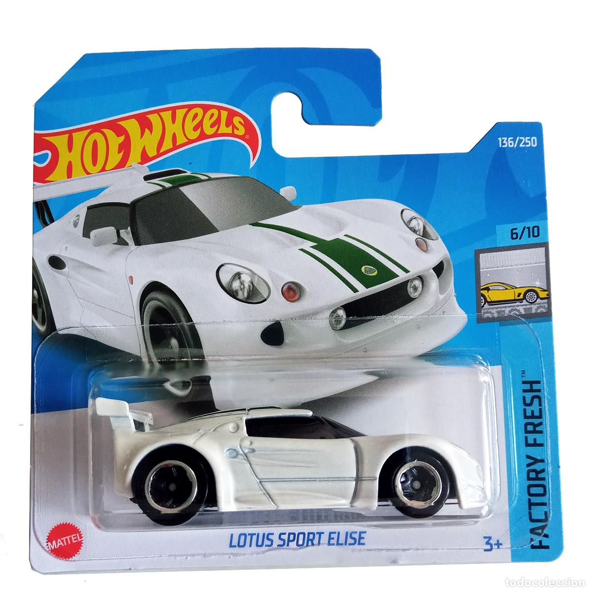 Model cars Hot Wheels: Lotus Soprt Elise White FACTORY FRESH 2022-Hot Wheels