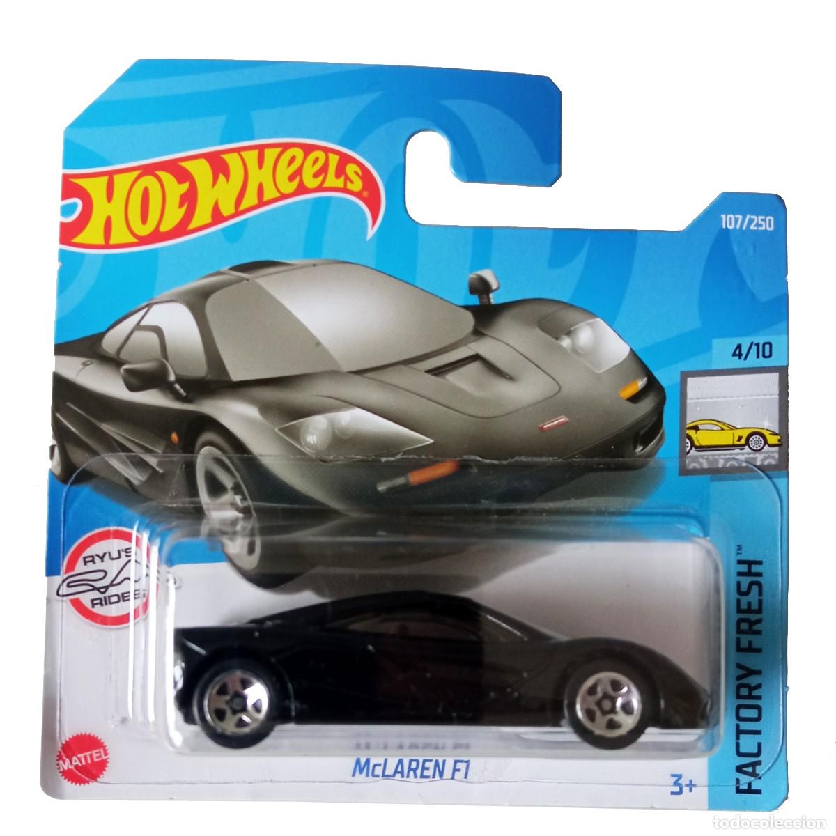 Modellautos Hot Wheels: McLaren F1 Black FACTORY FRESH 2022-Hot Wheels
