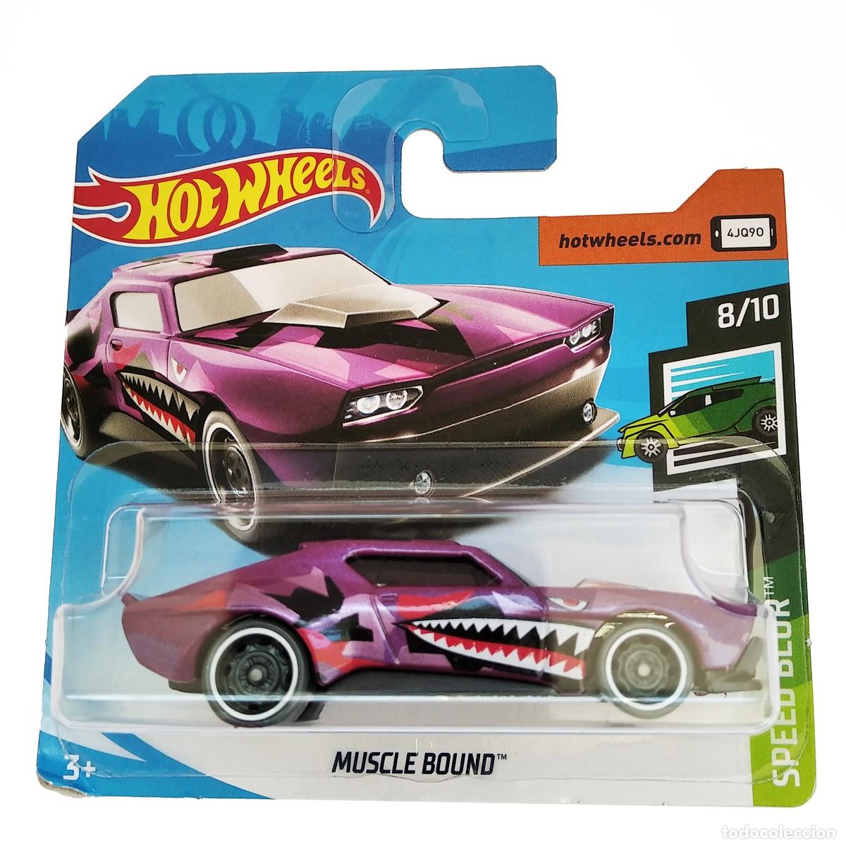 Modellautos Hot Wheels: Muscle Bound Purple SPEED BLUR 2019-Hot Wheels