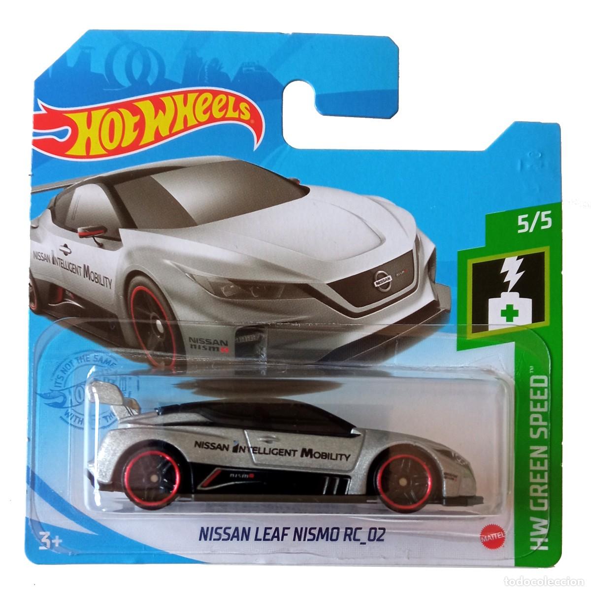 Modellautos Hot Wheels: Nissan Leaf Nismo RC_02 Silver HW GREEN SPEED 2021-Hot Wheels
