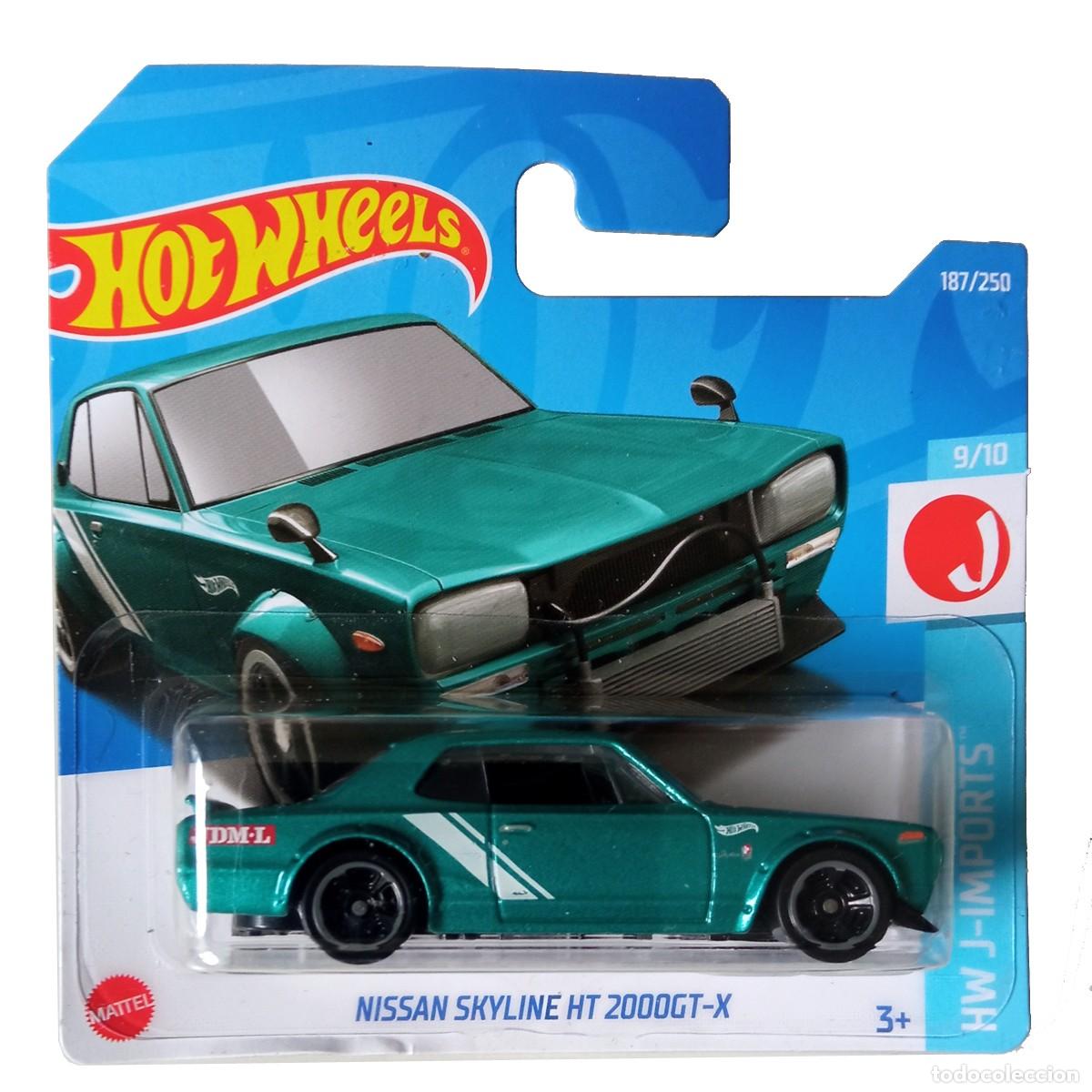 Modellautos Hot Wheels: Nissan Skyline HT 2000GT-X Turquoise HW J-IMPORTS 2022-Hot Wheels