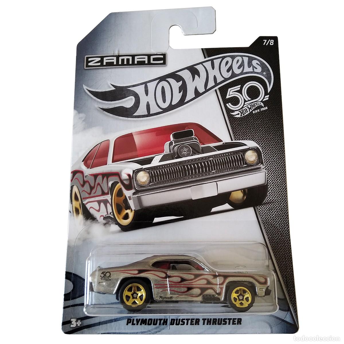 Modellautos Hot Wheels: Plymouth Duster Thruster 50th ZAMAC FLAMES 2018-Hot Wheels