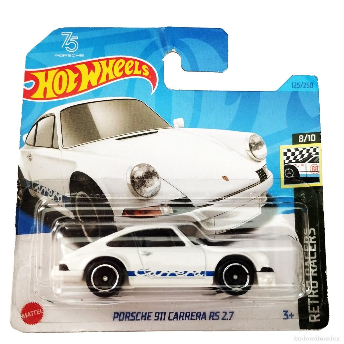 Modellautos Hot Wheels: Porsche 911 Carrera RS 2.7 White RETRO RACERS 2023-Hot Wheels