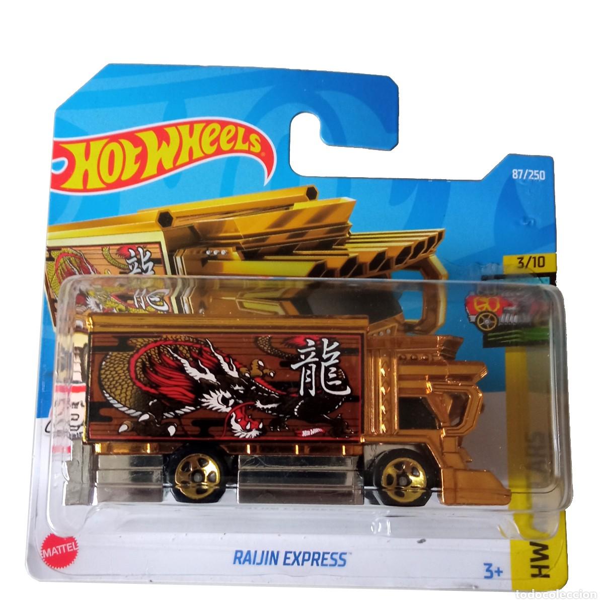 Modellautos Hot Wheels: Raijin Express Gold HW ART CARS 2022-Hot Wheels