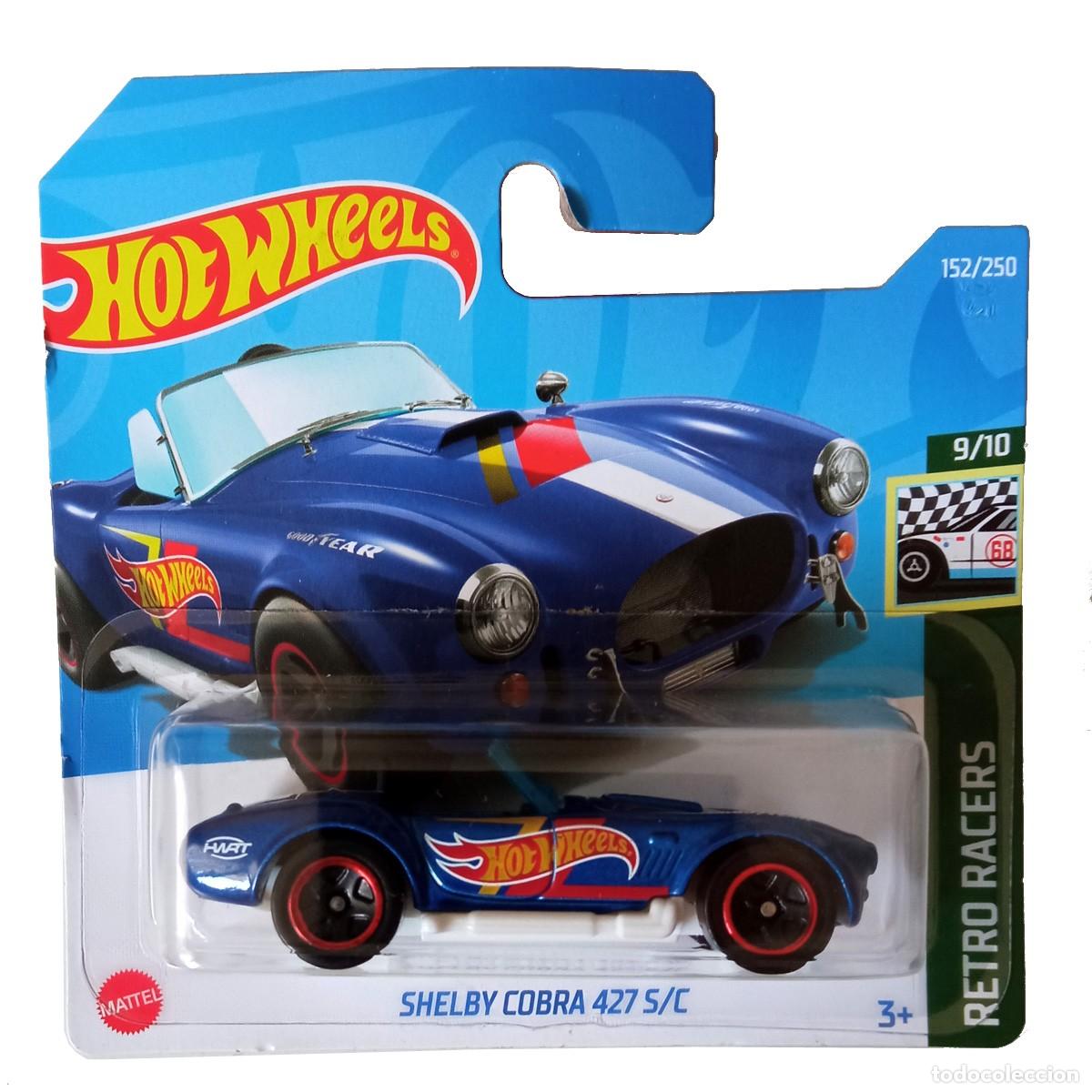 Modellautos Hot Wheels: Shelby Cobra 427 SC Navy RETRO RACERS 2022-Hot Wheels