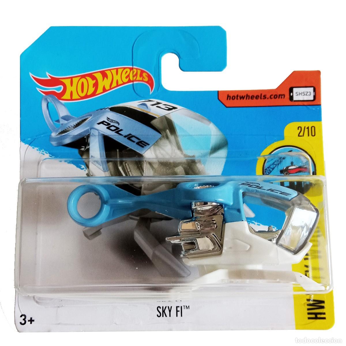 Modellautos Hot Wheels: Sky FI Light Blue HW CITY WORKS 2017-Hot Wheels
