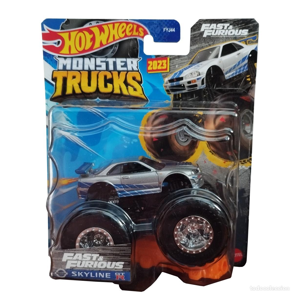 Modellautos Hot Wheels: Skyline GT-R Fast and Furiuos MONSTER TRUCKS 2023-Hot Wheels