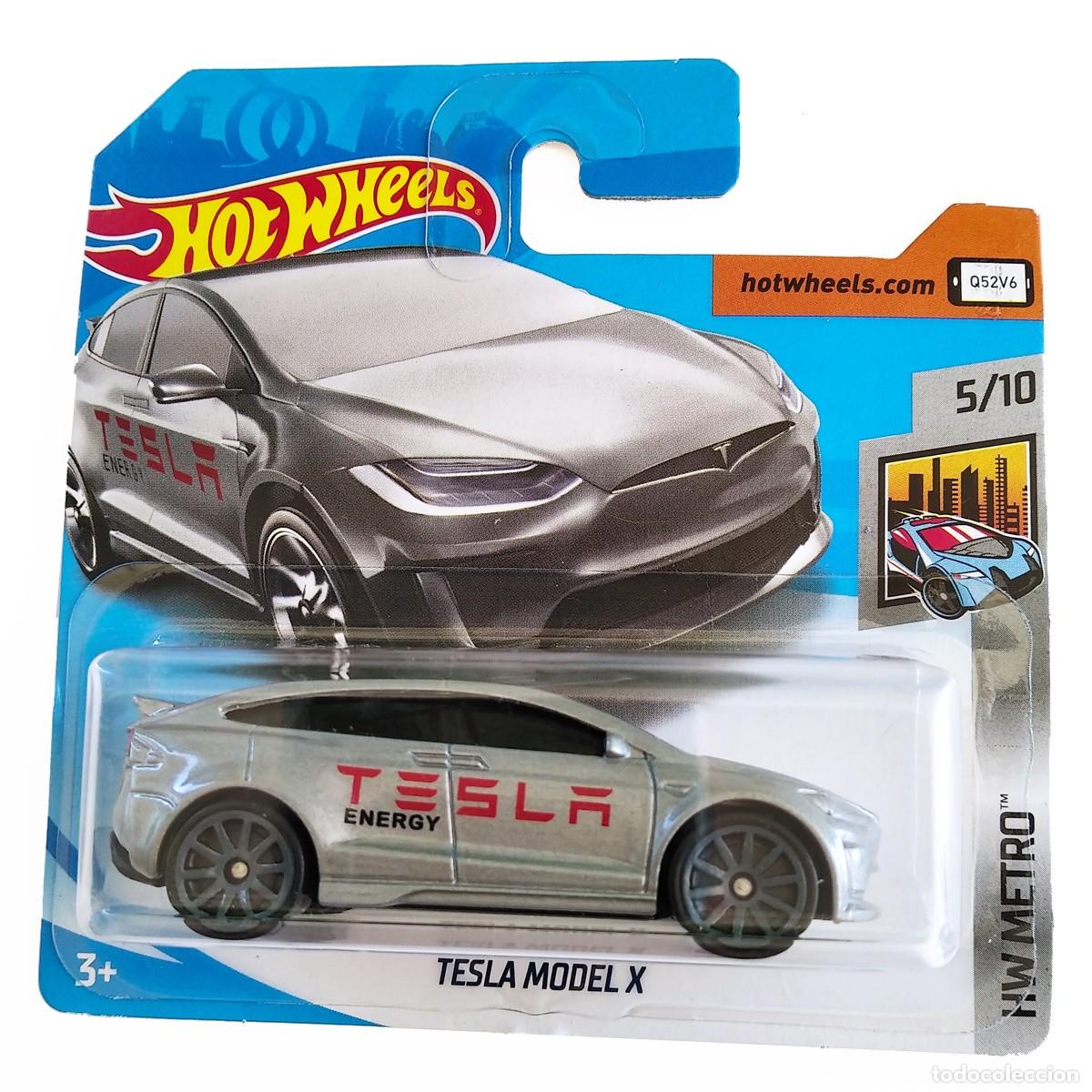 Modellautos Hot Wheels: Tesla Model X Silver HW METRO 2018-Hot Wheels