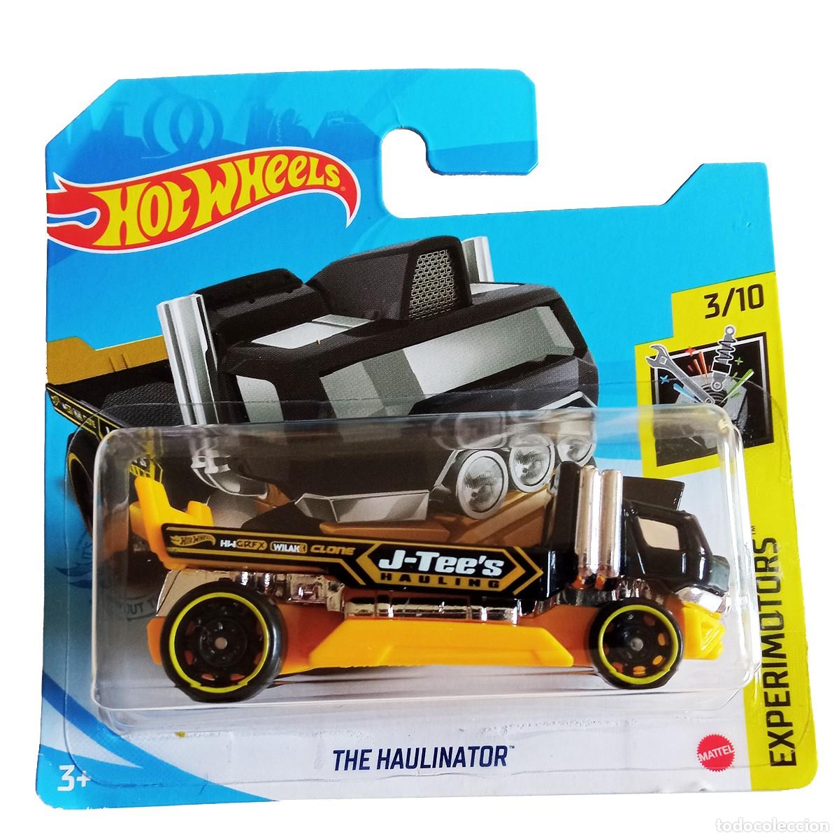 Carros em escala Hot Wheels: The Haulinator Black EXPERIMOTORS 2021-Hot Wheels