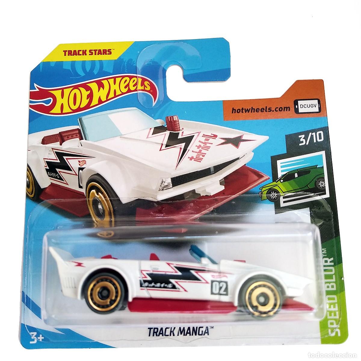 Carros em escala Hot Wheels: Track Manga White SPEED BLUR 2019-Hot Wheels