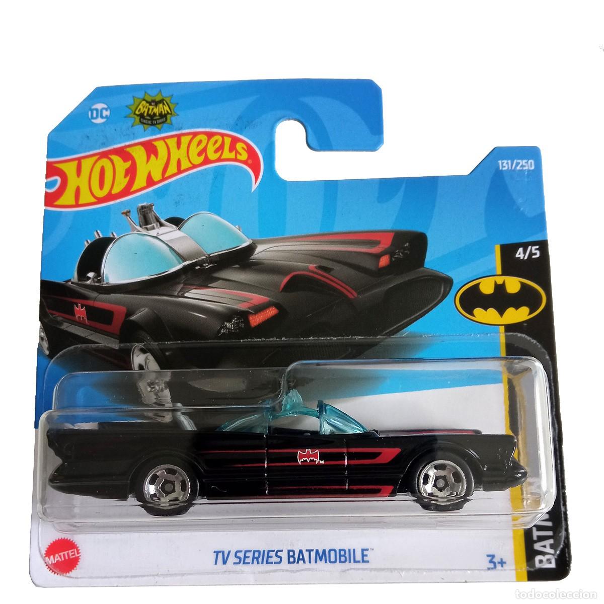 Carros em escala Hot Wheels: TV Series Batmobile Black BATMAN 2022-Hot Wheels