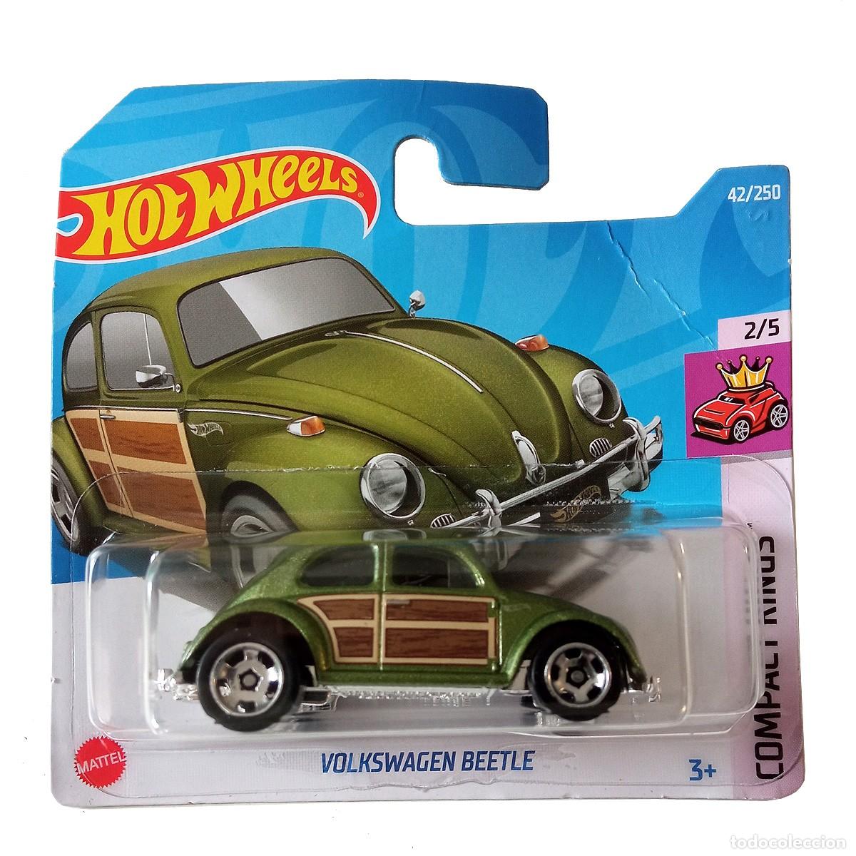Modellautos Hot Wheels: Volkswagen Beetle Olive Green COMPACT KINGS 2022-Hot Wheels