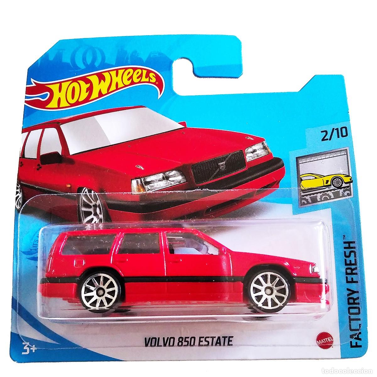 Carros em escala Hot Wheels: Volvo 850 Estate Red FACTORY FRESH 2021-Hot Wheels
